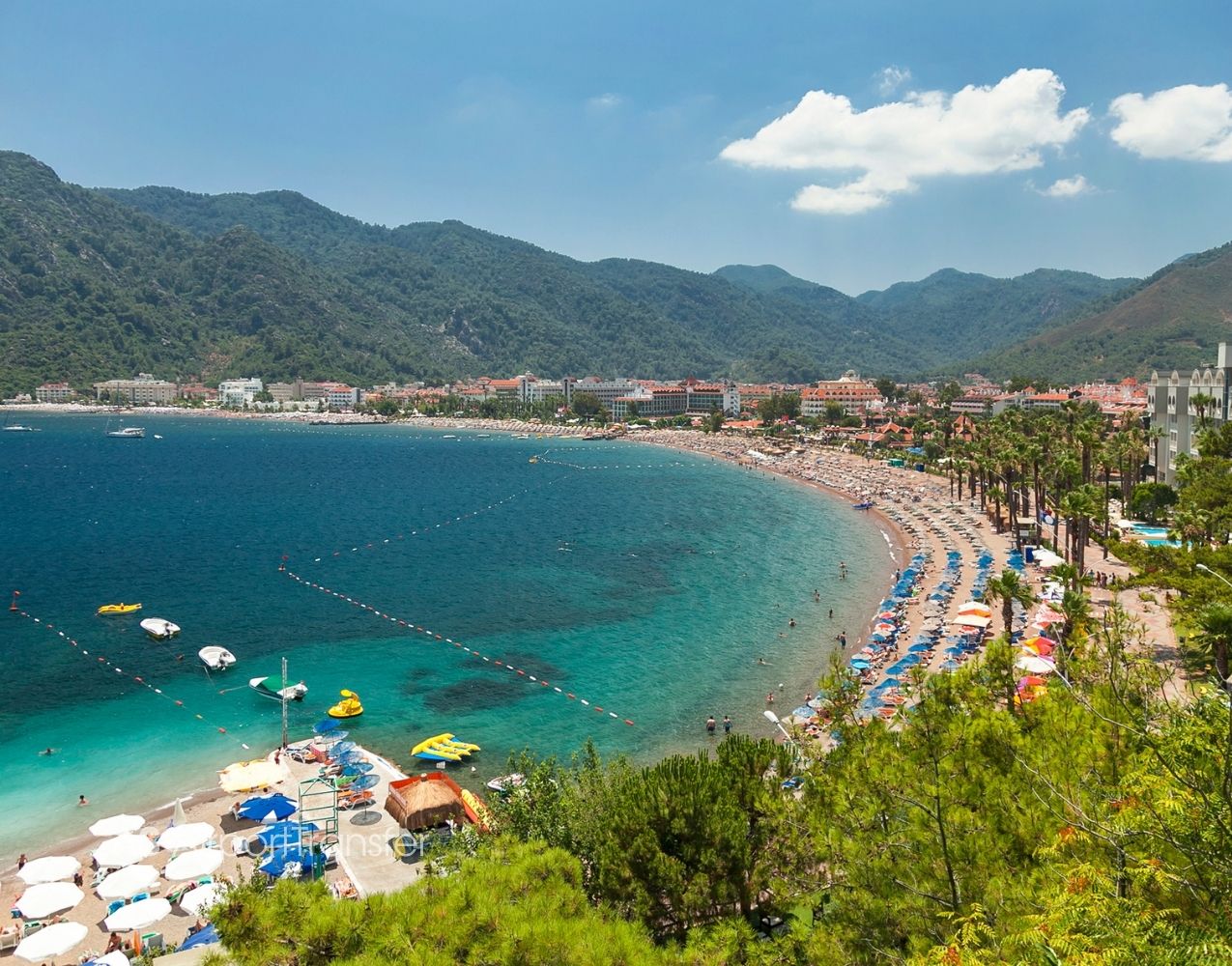 dalaman havalimani marmaris icmeler transfer