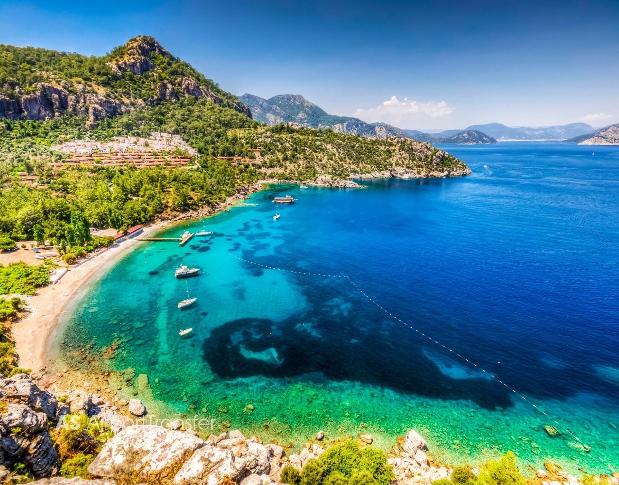 dalaman havalimani turunc transfer